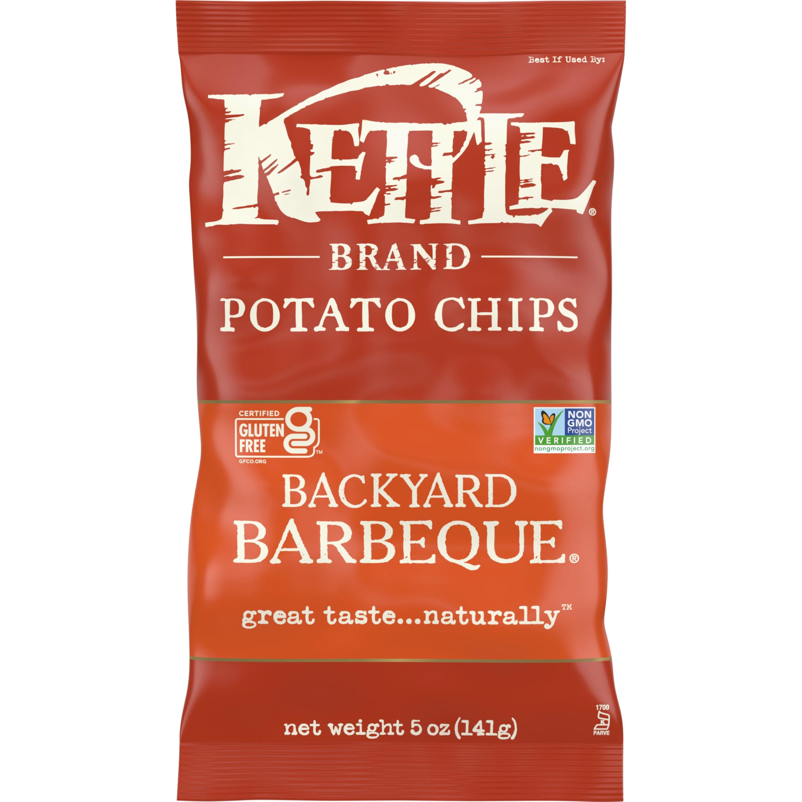 Kettle Brand Potato Chips, Backyard Barbeque Kettle Chips, 5 Oz