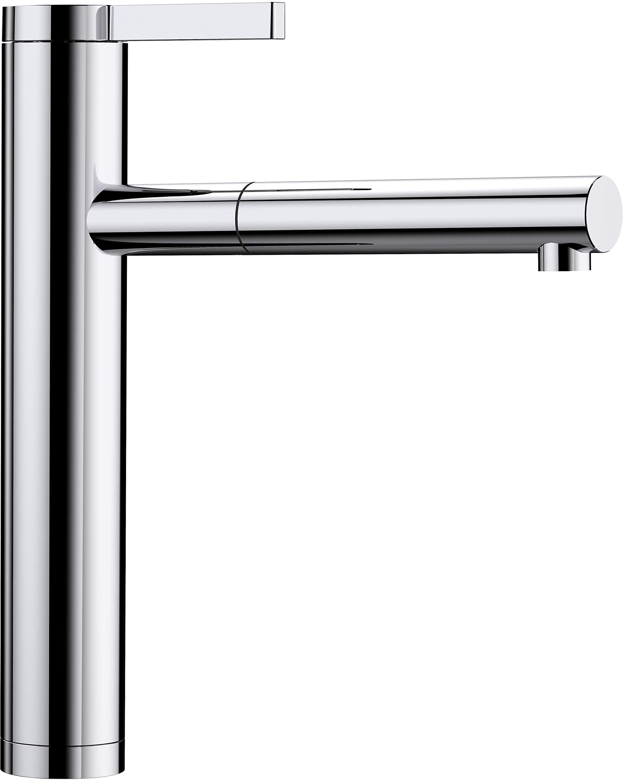 BLANCO517591 Linee-S - Chrome Kitchen Sink tap with a Pull-Out spout Linee-S-chrome-517591, Schlauchbrause