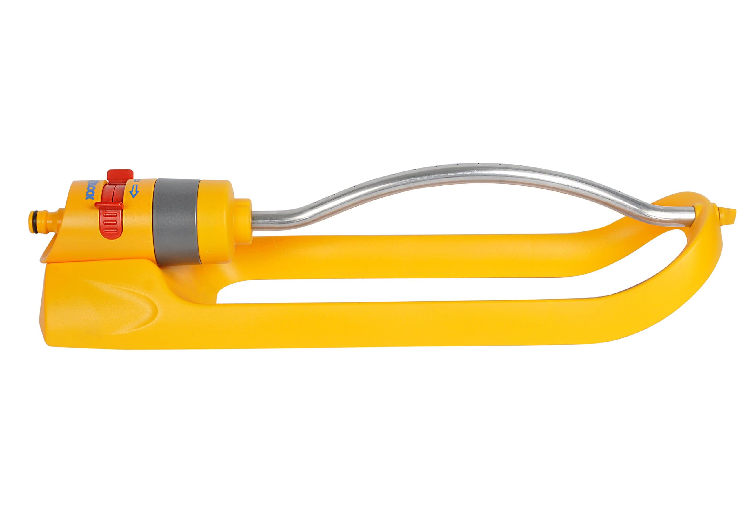 HozelockLtd 2972P0000 HOZELOCK Rectangular Sprinkler Plus 180 Sq m, 180m², Yellow