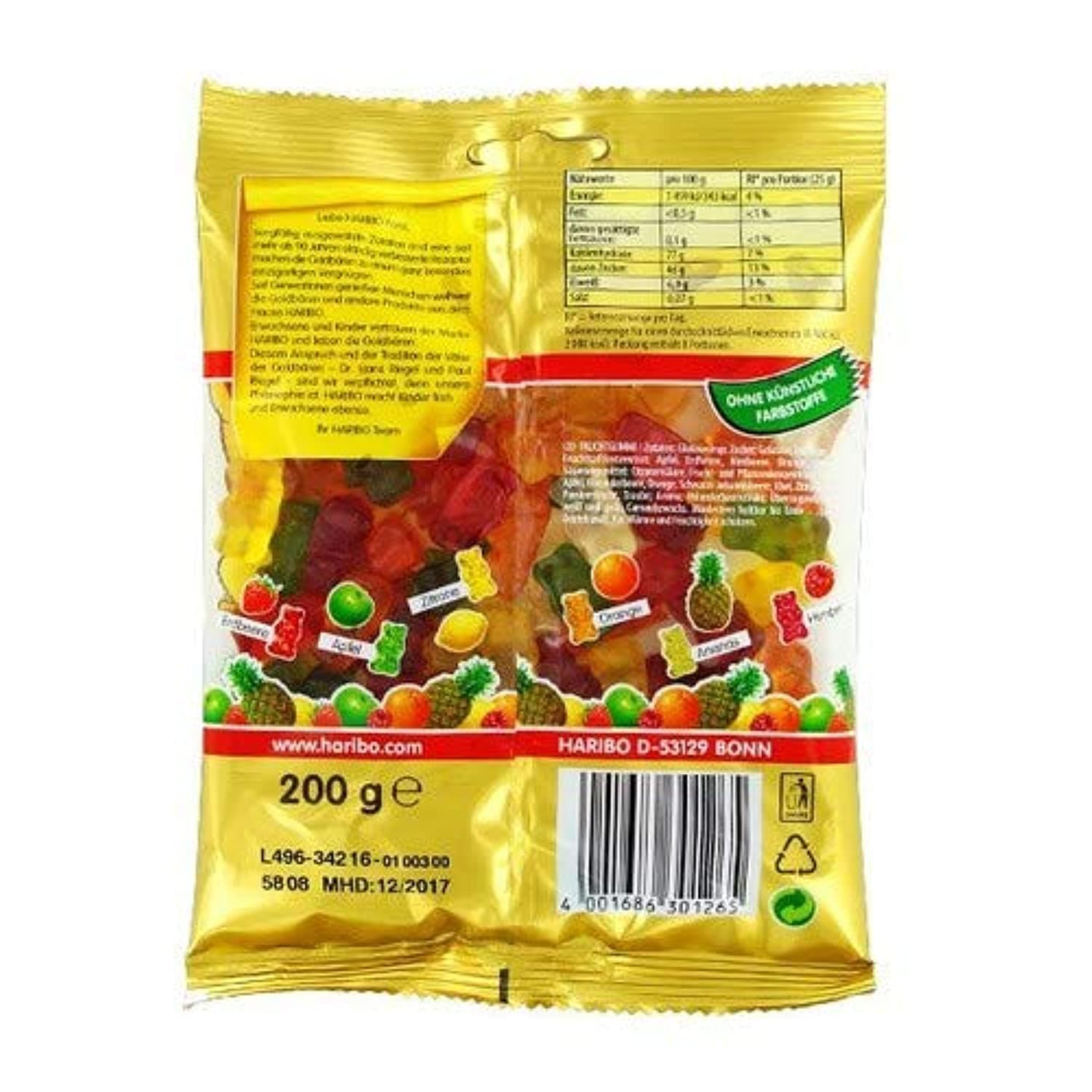 Goldbears Fruit Flavour Jelly Candy 160g