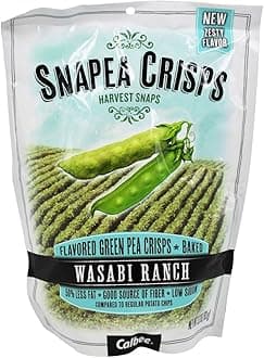 Snapea Crisps Wasabi Ranch - 3.3 oz (pack of 3)