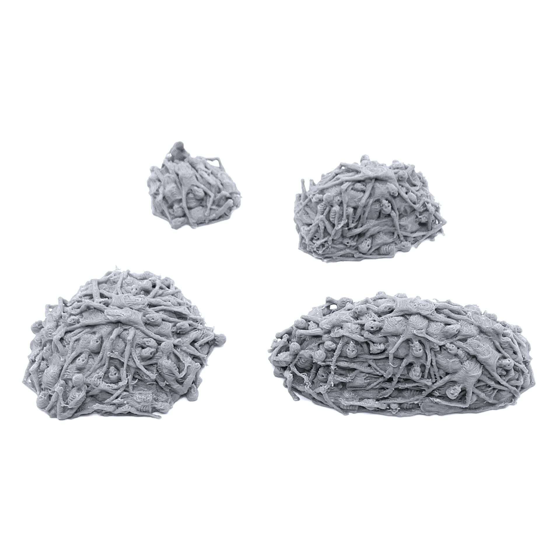 EnderToys Corpse Piles by Printable Scenery - Compatible with Dungeons and Dragons (DND, D&D), 28mm Miniature Wargaming, Tabletop RPGs, Wargame Scenery