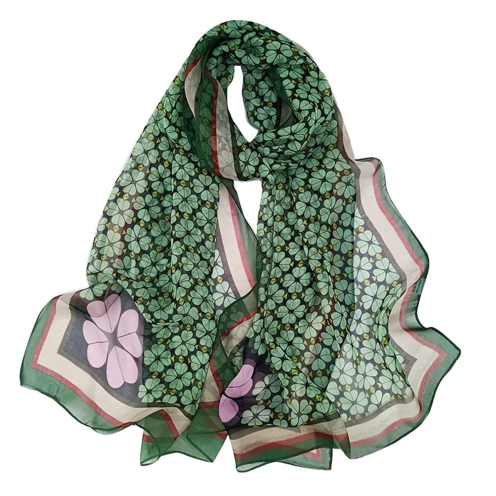 E-Clover St Patricks Day Scarf