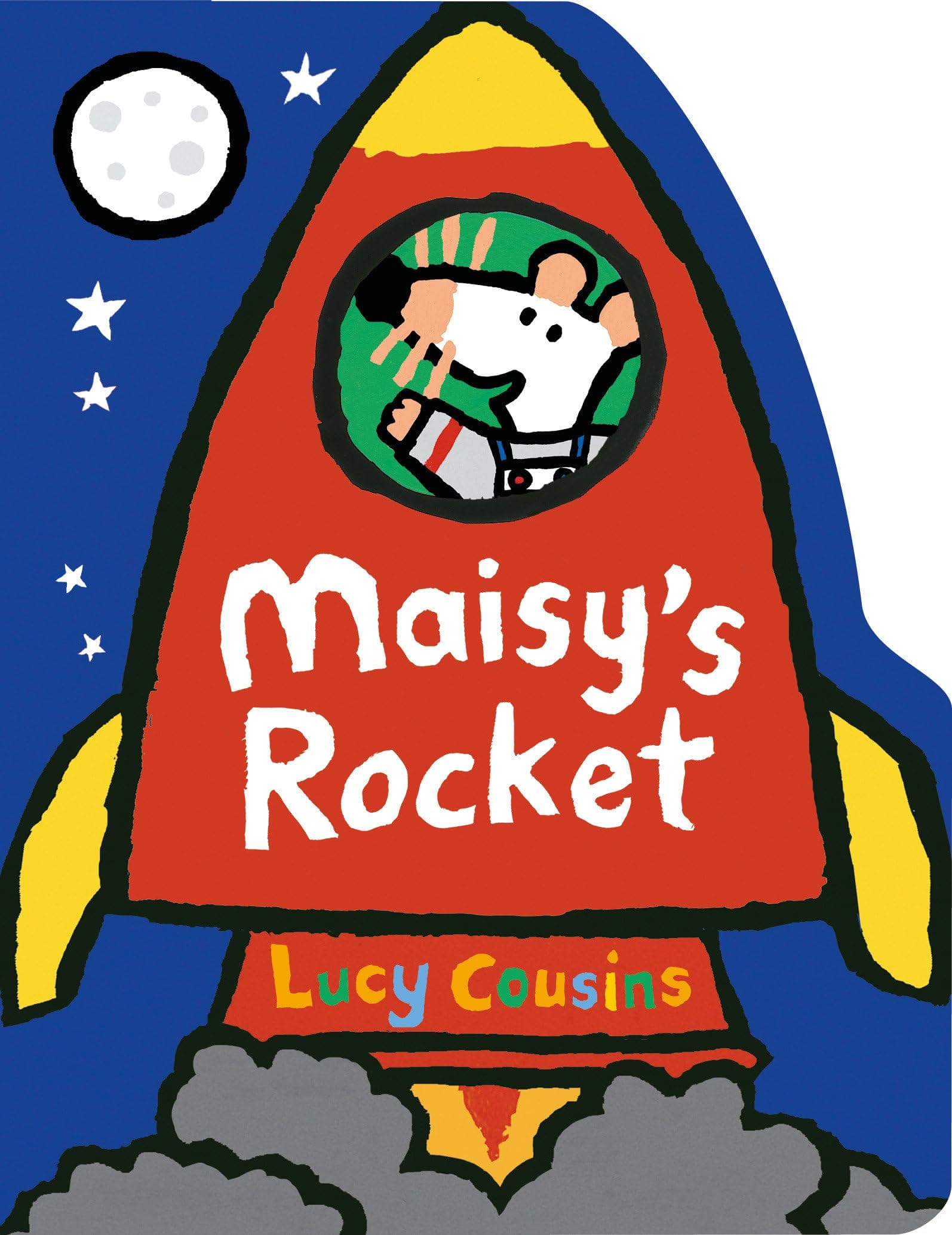 Maisy's Rocket: (Space Rocket-Shaped Board Book About Maisy the Mouse's Outer Space Adventure for Toddlers)