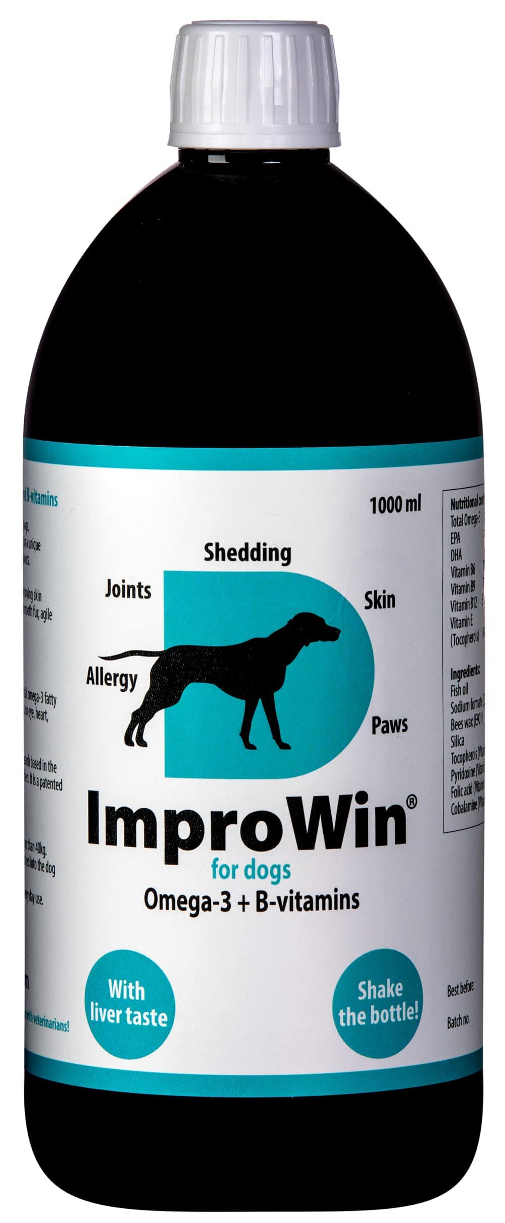 ImproWinfor dogs Omega3 + B-vitamins | 1000 ML