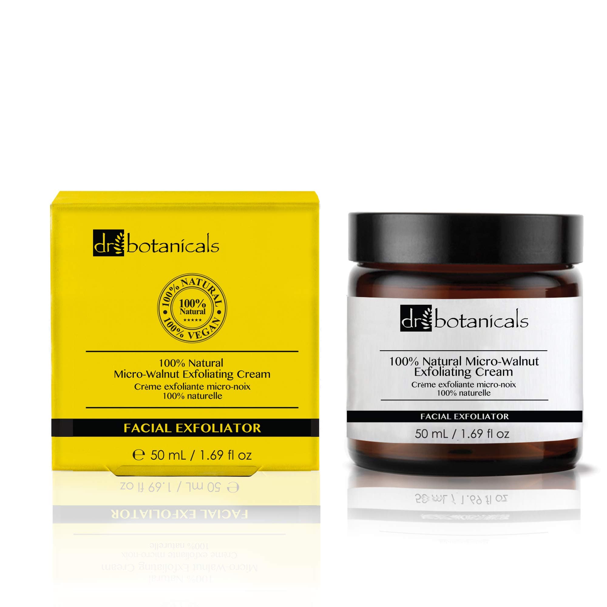 Dr Botanicals100% Natural Micro-Walnut Exfoliating Cream 50ml