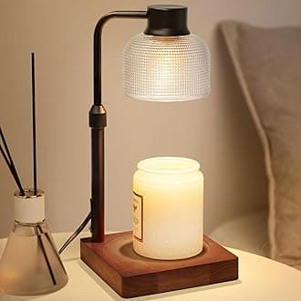 KLL Candle Warmer Lamp with Timer: Christmas Gifts for Women, Birthday Gifts for Women Mom - Vintage Home Decor - House Warming Gifts New Home - Wax Melt Warmer for Jar Candles