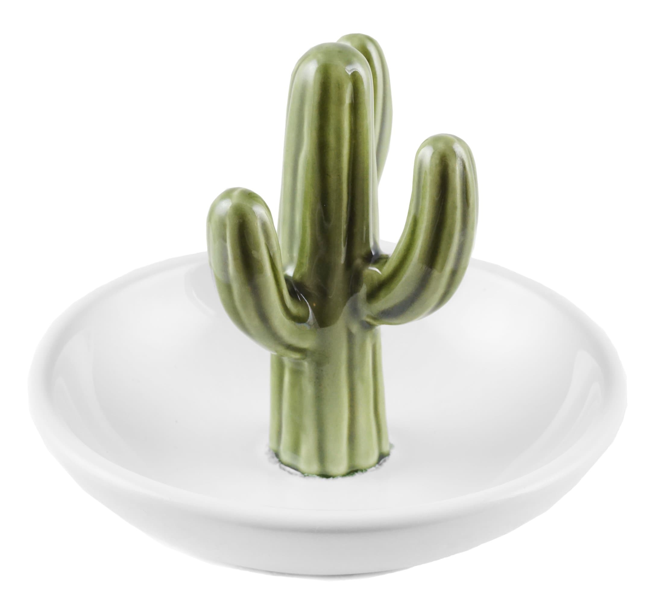 Southwestern Cactus Decorative Ring Holder
