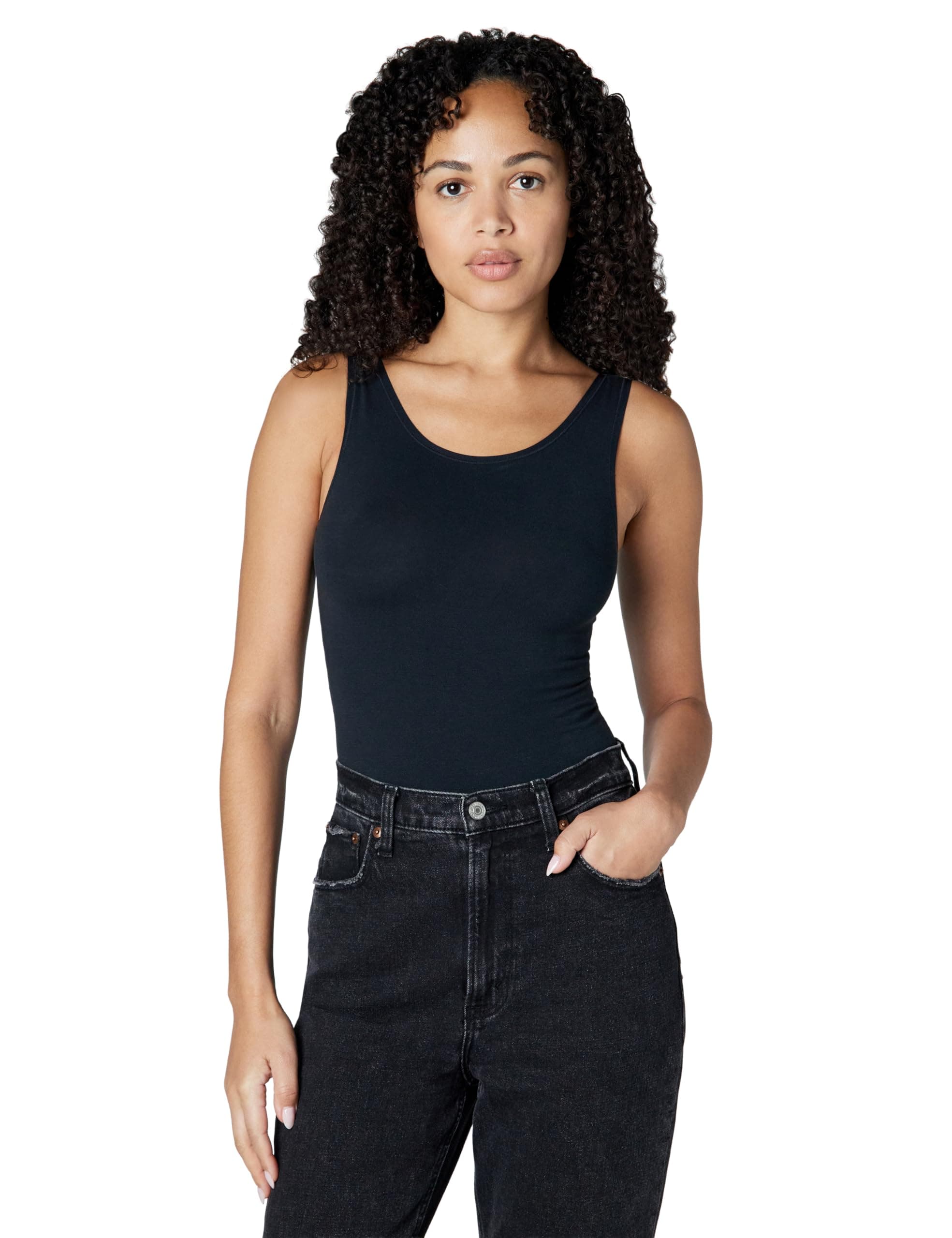 Women's Cotton Seamless Shaping Full Back Bodysuit