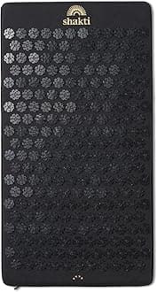 ShaktiMat Acupressure Mat for Relaxation, Massage Muscles, Aid Sleep & Unlock Inner Tension, Similar to Acupuncture, No Needles Required (Premium, Level 3, Shakti Black)