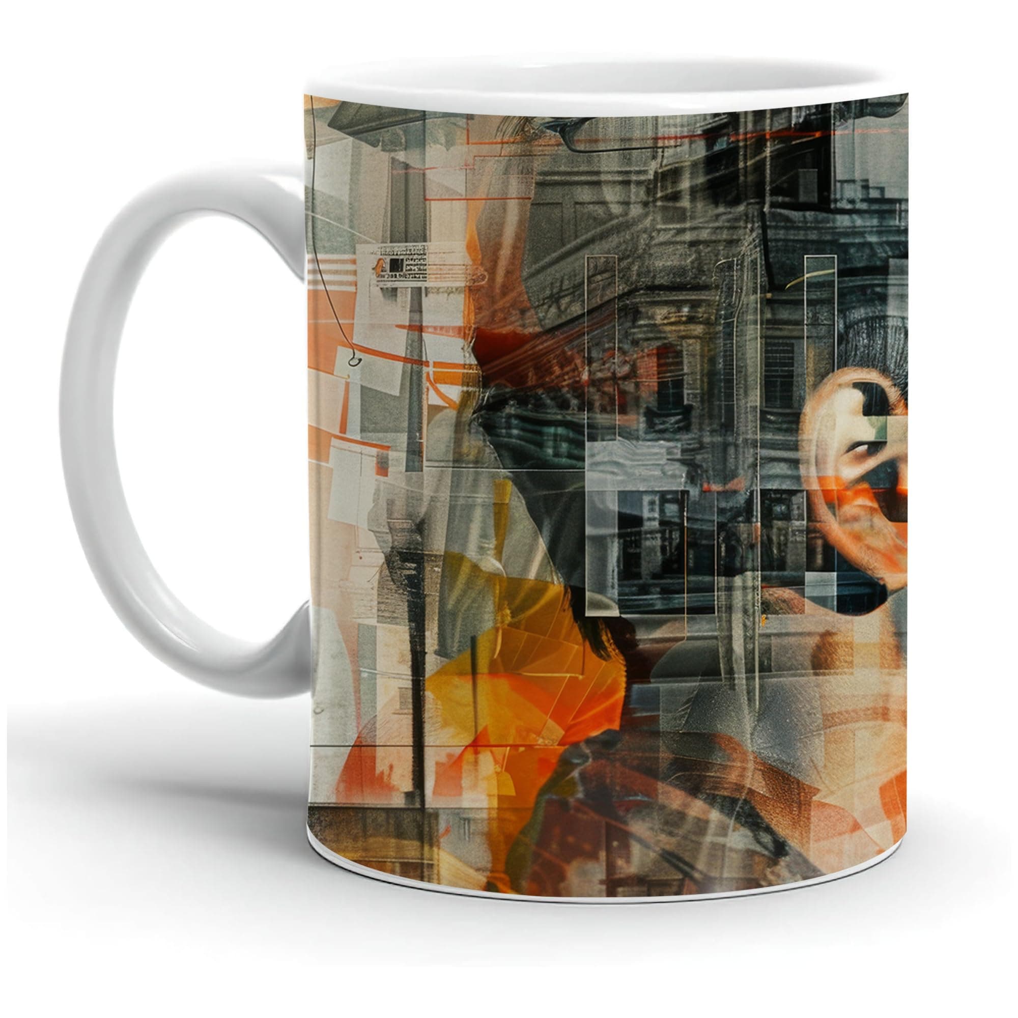 Generic Mug Ceramic 11oz 15oz Vijay Cold Hot Coffee Tea Cup Wine Iced Tea Cup Gift Classic Mug For Tea, Latte, Coffee Or Chocolate, White