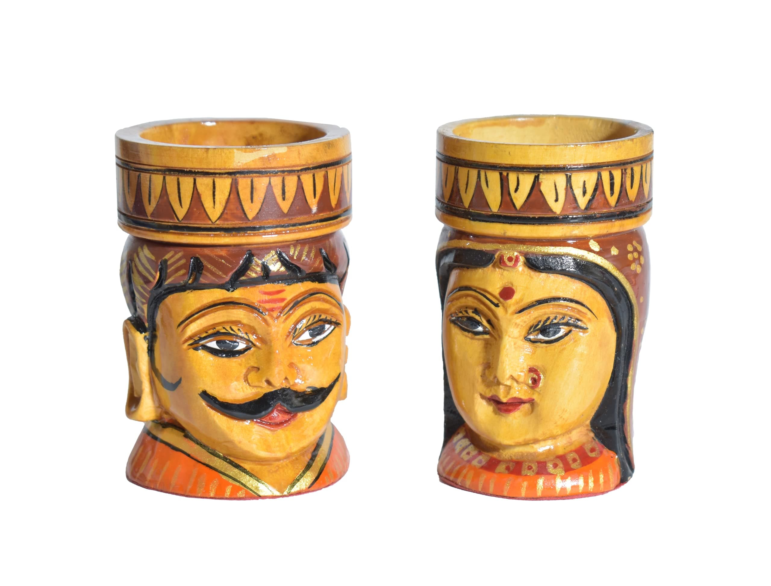 Tarini Gallery T Light Holder Raja Rani