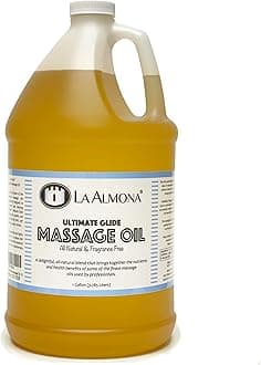 La Almona - Ultimate Glide Massage Oil, 1 Gallon Refill Jug