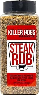 Killer Hogs Steak Rub | Championship BBQ and Grill Seasoning for Beef, Steak,...