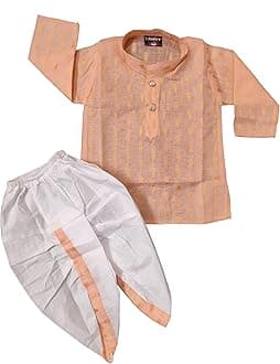 Dhoti Kurta Set for Kids | Pure Cotton Kurta Pyjama Set for Boys