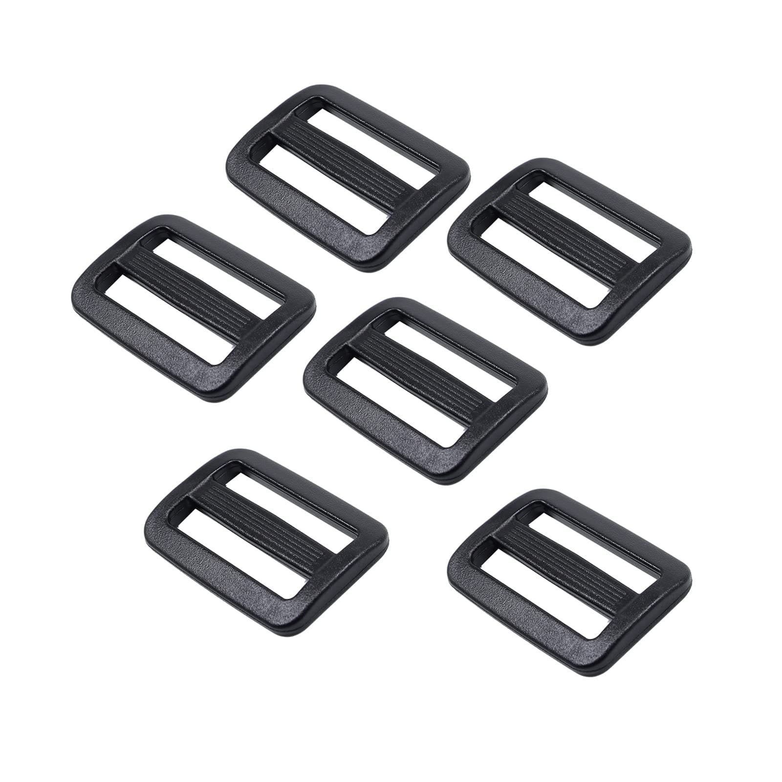 Tri glide Slider,Strong Plastic Tri Glide Slides Adjustable Slide Buckle Strap sliders Adjusters for Backpack Belt Strap