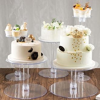 Efavormart 2 Sets of Large Metallic Gold Bird Cage Wedding Centerpiece Table Party Decor All Occasions - 9",13" Tall