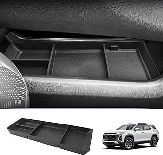 LUWU for 2025 Chevrolet Equinox Center Console Organizer Equinox Armrest Storage Armrest Organizer Insert Tray 2025 Equinox Lower Console Organizer Storage Tray 2025 Chevy Equinox Accessories