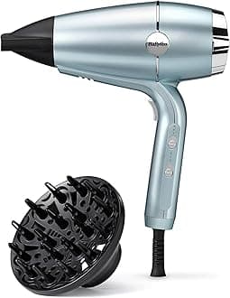DC Hair Dryer 2100w | Advanced Plasma Ionic Technology & Lightweight For Easy Handling| Super HtDC Motor With 2.5m Swivel Ball Cord |Salon-quality Results At Home| D773DSDE(Blue)