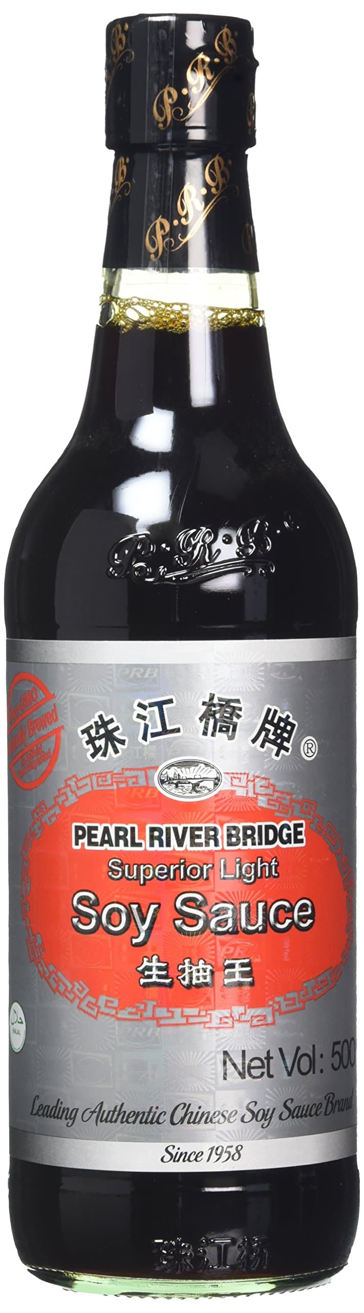 Pearl River Bridge Light Soy Sauce 500 ml (Pack of 2)