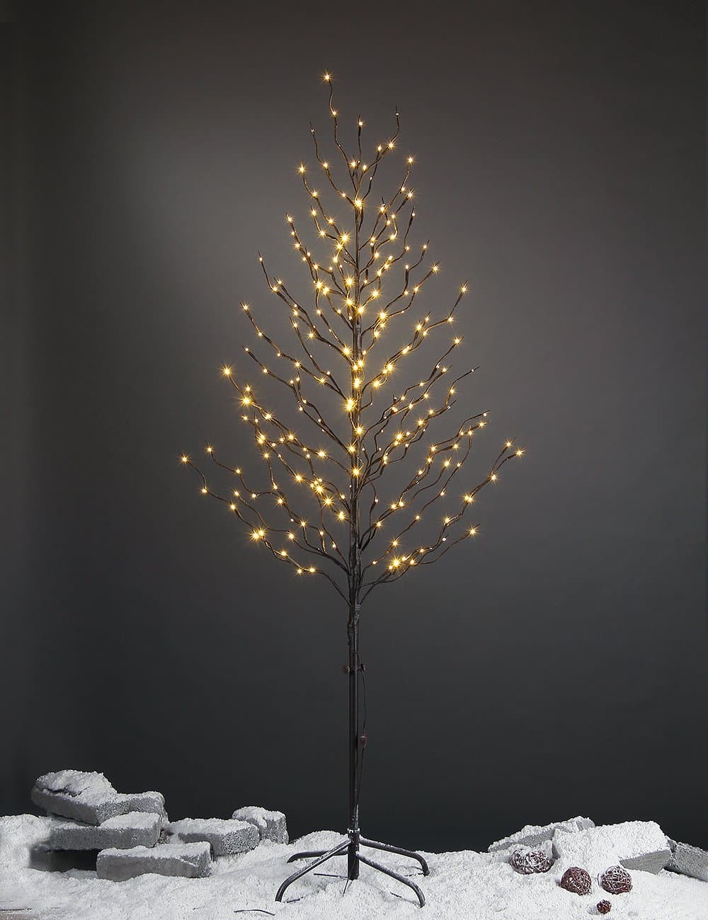 Lightshare 6FT 240L LED Star Light Brown Tree