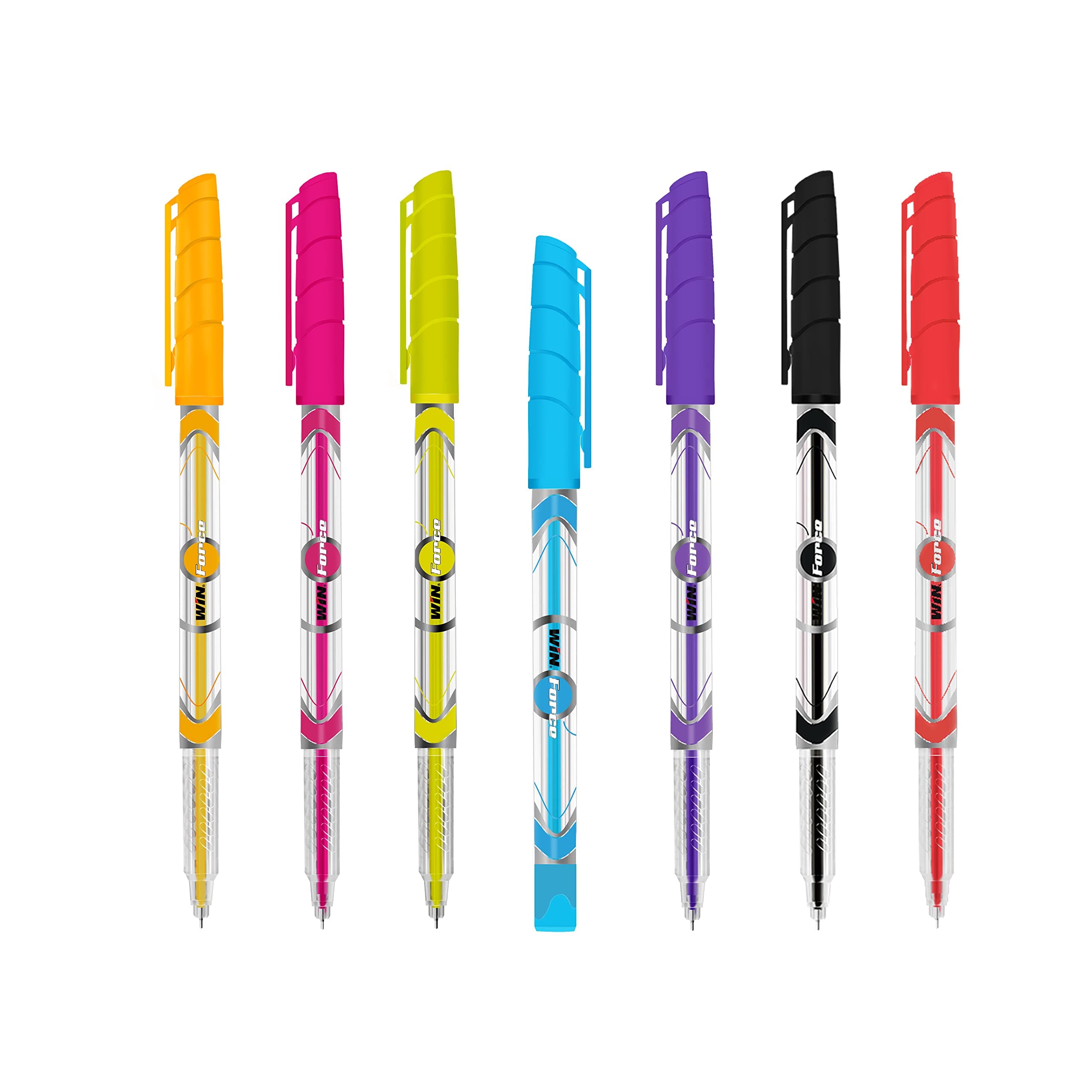 Win Pens Force Ball Pen Set - Pack of 20 (Black)