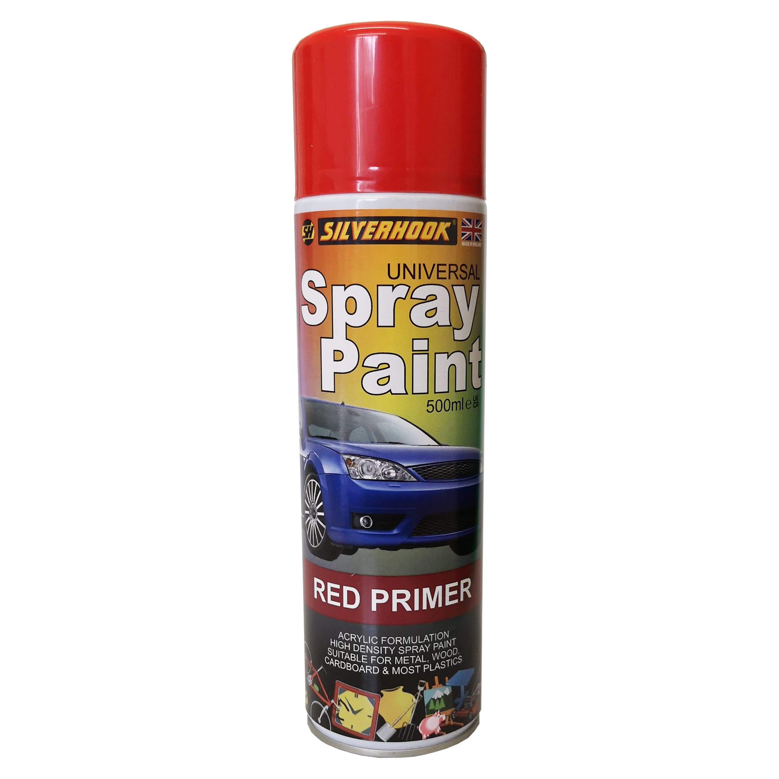 Silverhook SPB03 Spray Paint, Red Primer