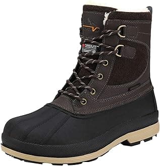 NORTIV 8 Men's Waterproof Winter Snow Boots AVENUE