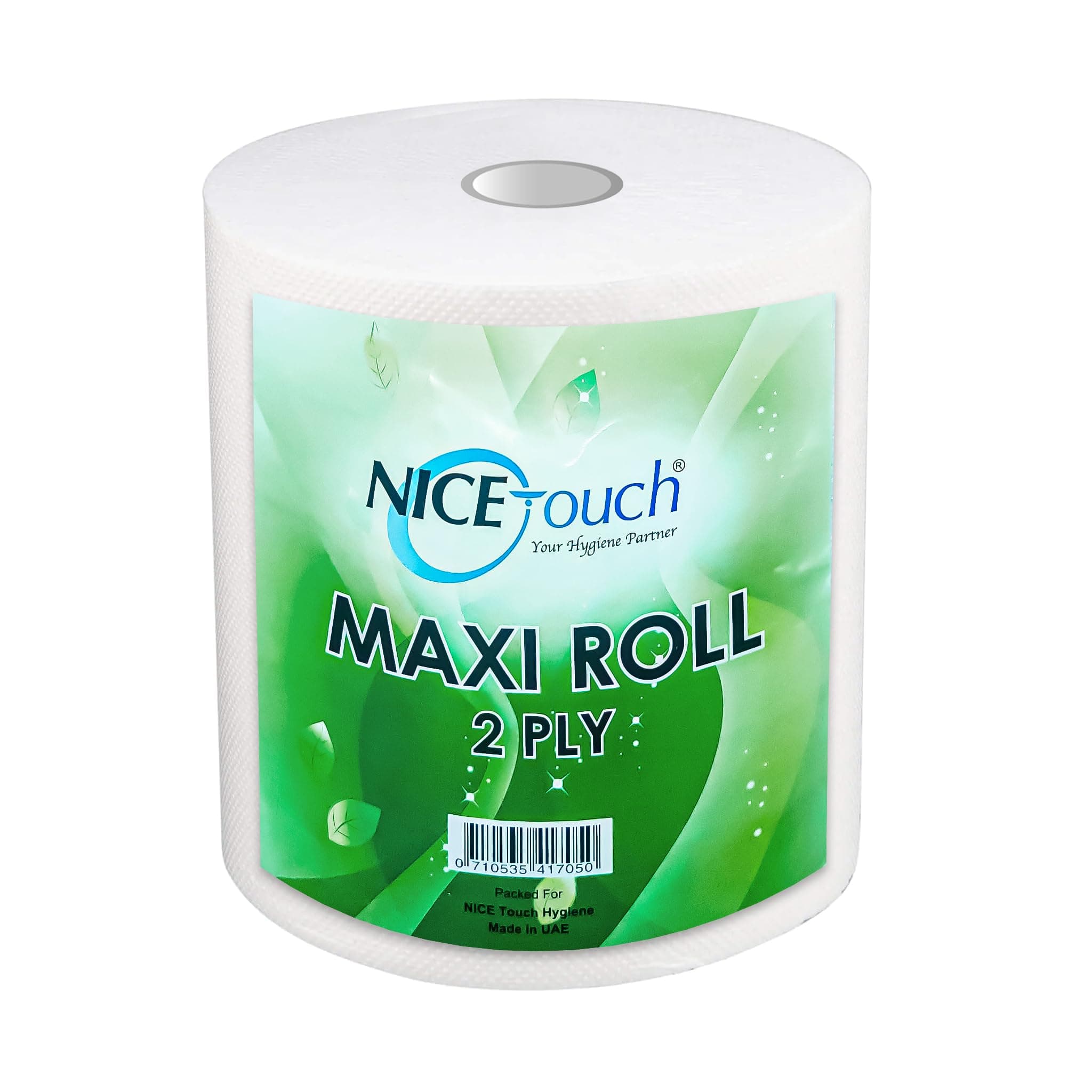 2-Ply Kitchen Paper Towel Tissue Roll, 775 Sheets per Roll, 650g, Diamond Embossed, High Absorbency & Ultra-Soft Texture