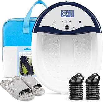 VnioLife Ionic Foot Bath Detox Machine, Ion Detox Foot Bath Cleanse, Foot Det...