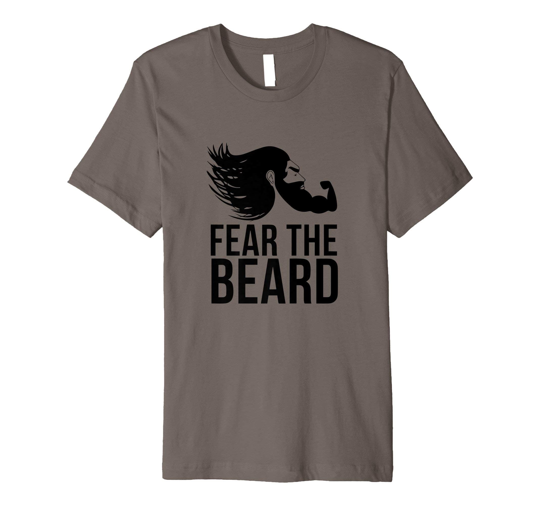 Beard TeesFear the Beard Bearded Men Respect the Beard Funny T-shirt T-Shirt