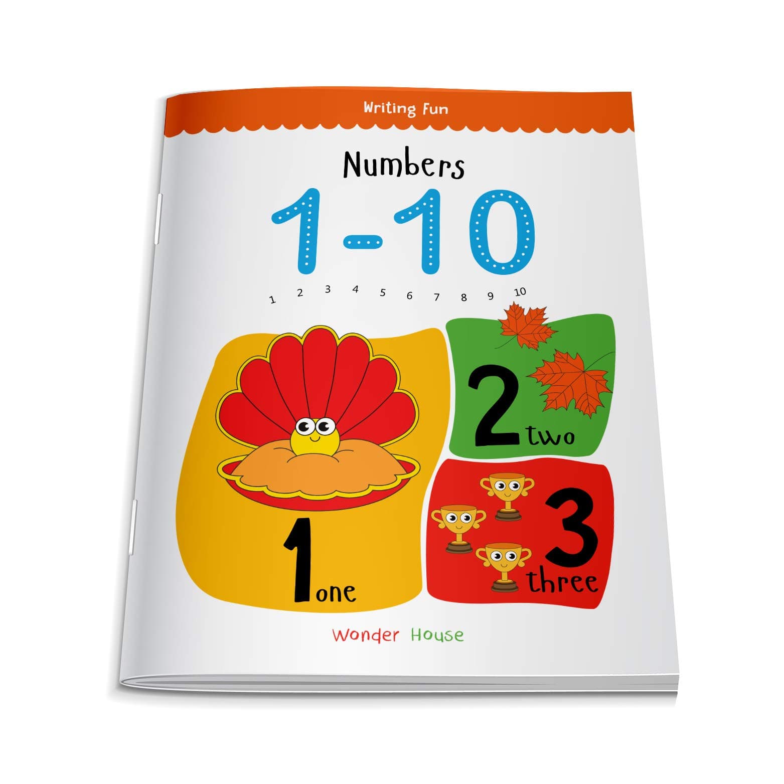 Numbers 1–10 – Write and Practice Book for Kids: Learn to Trace and Write Num...