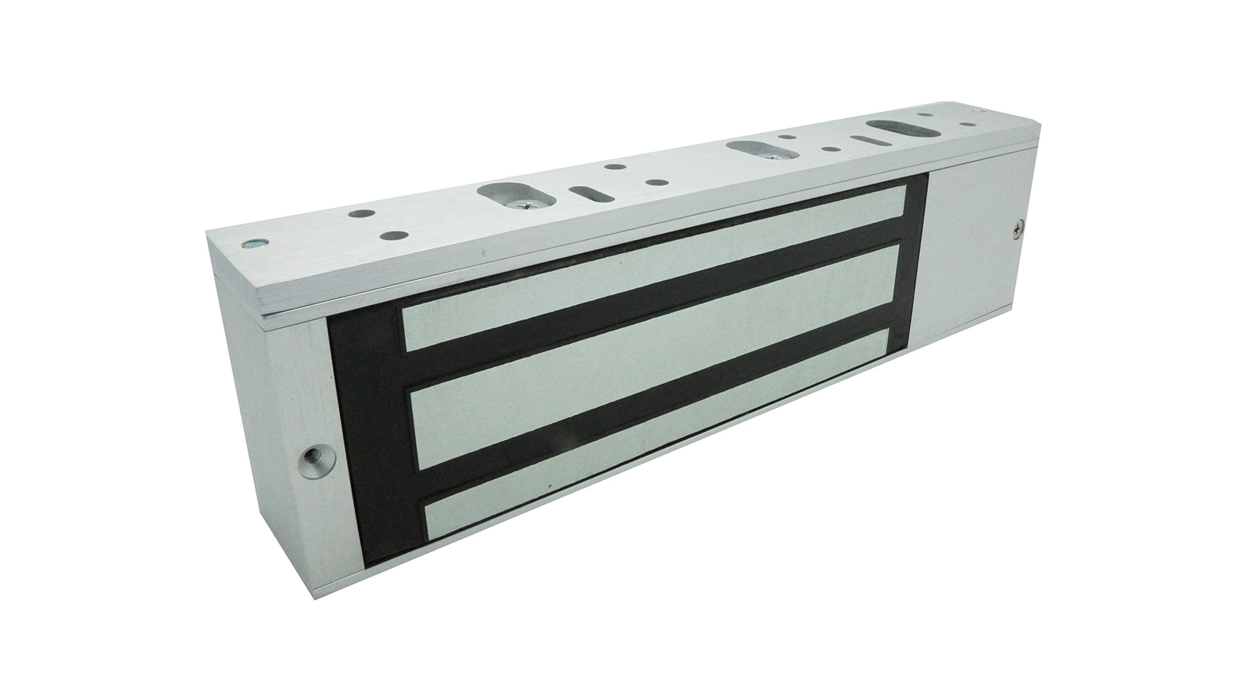 Access Control Magnetic Lock Holding Force Indoor 600 Lbs / 272 killogram Door Access System 600 LBS Electromagnetic Lock 12/24VDC Heavy Duty Passed Professional Quality Control With LED Light UL Listed