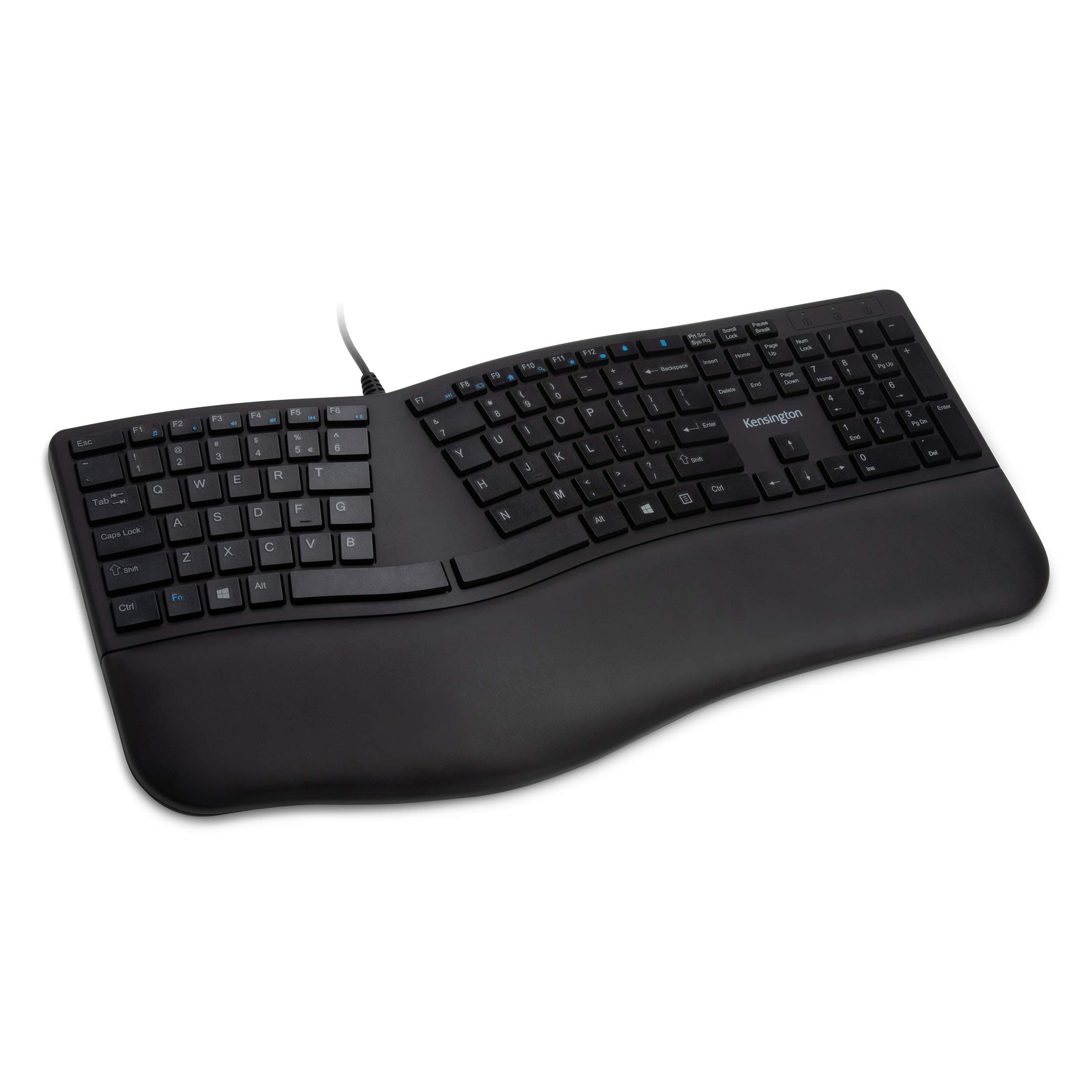 Pro Fit Ergonomic Wired Keyboard- Black (K75400US)