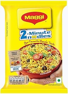 Maggi 2 Minutes Noodles Masala, 70 grams pack (2.46 oz)- 1 pack - Made in India