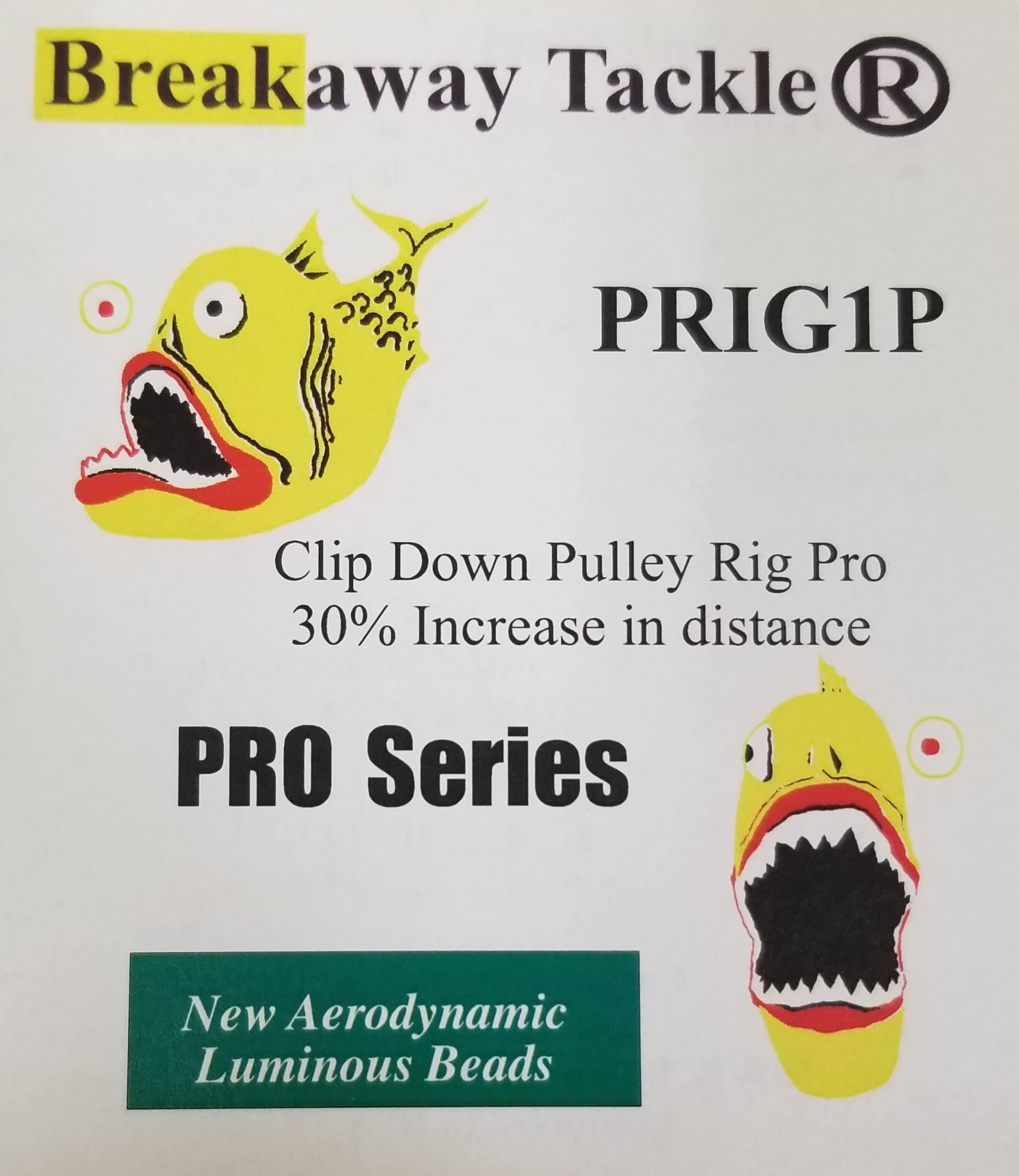 Breakaway Tackle Clip Down Pulley Rig Pro (PRIG1P)