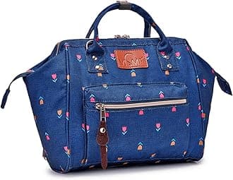 VISMIINTREND Mini Diaper Bag for Baby | Small Nappy Bags for Mother | Maternity Travel Handbag | Hospital Bags for Mom | Baby Shower Gift for Mom | Gifts for New Born Baby Boy Girl