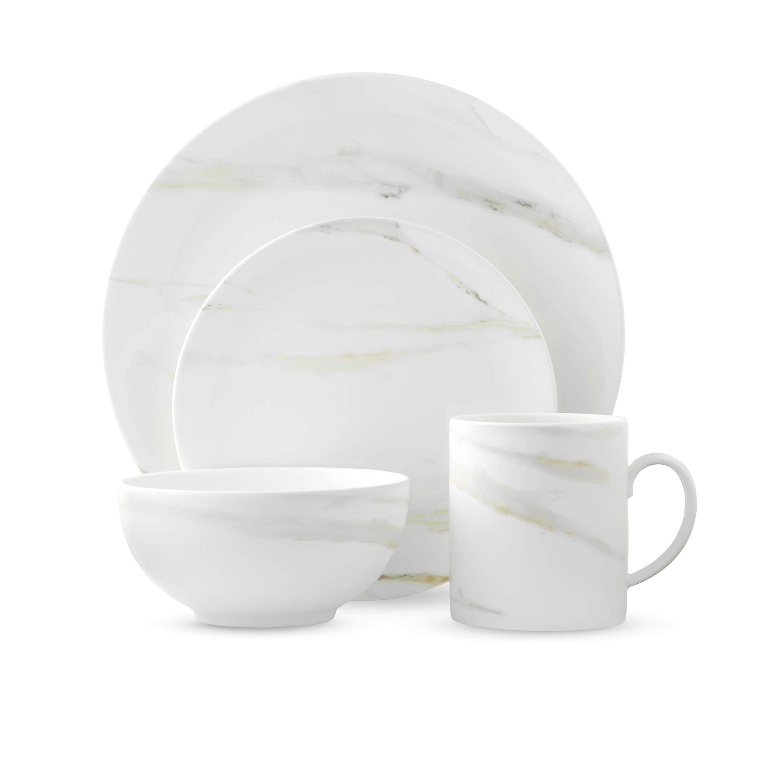 Vera Wang for Wedgwood Vera Venato Imperial 4-Piece Place Setting
