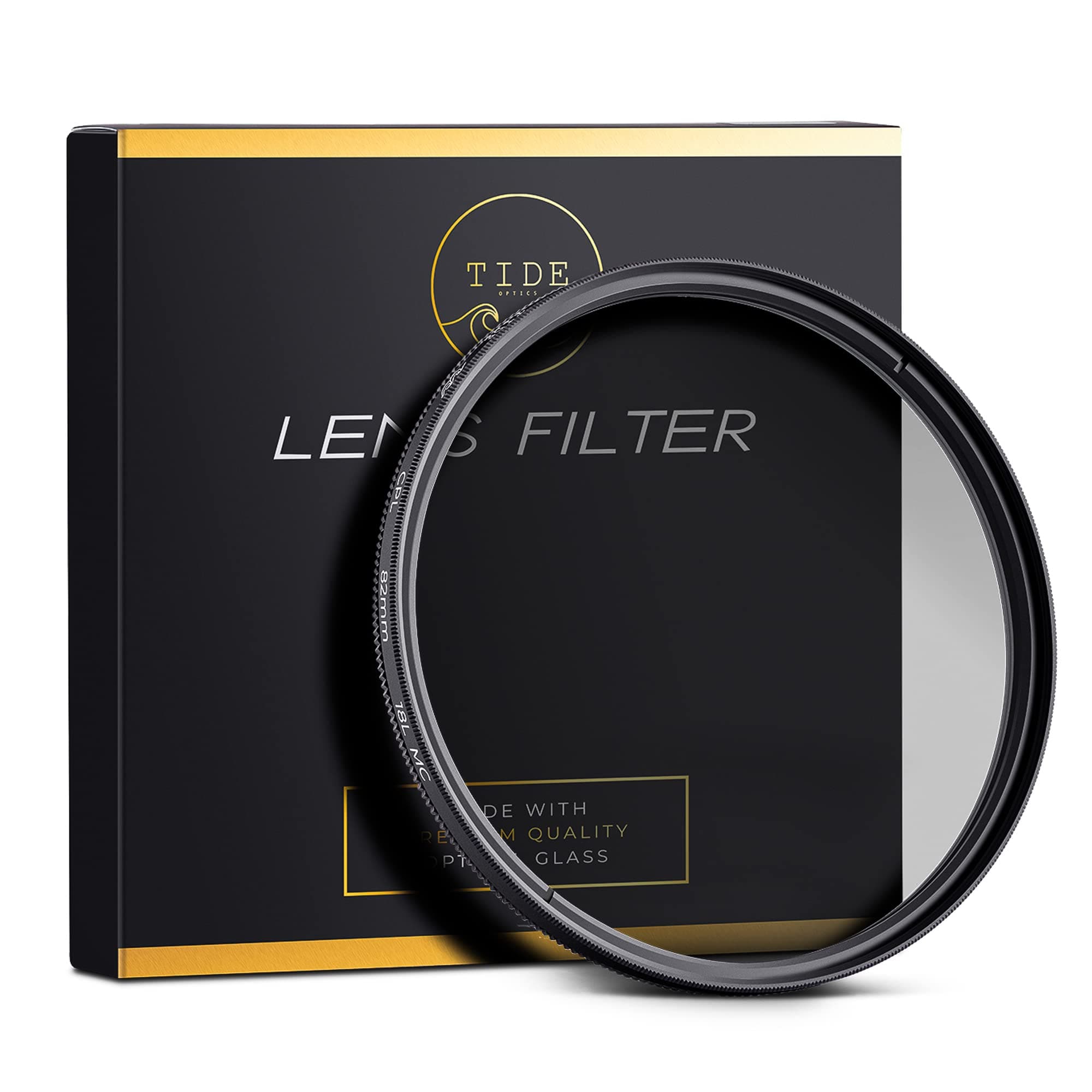 Tide Optics CPL Lens Filter Polarizer (52mm) Circular Slim Polarizing Filter, MRC Optical Glass