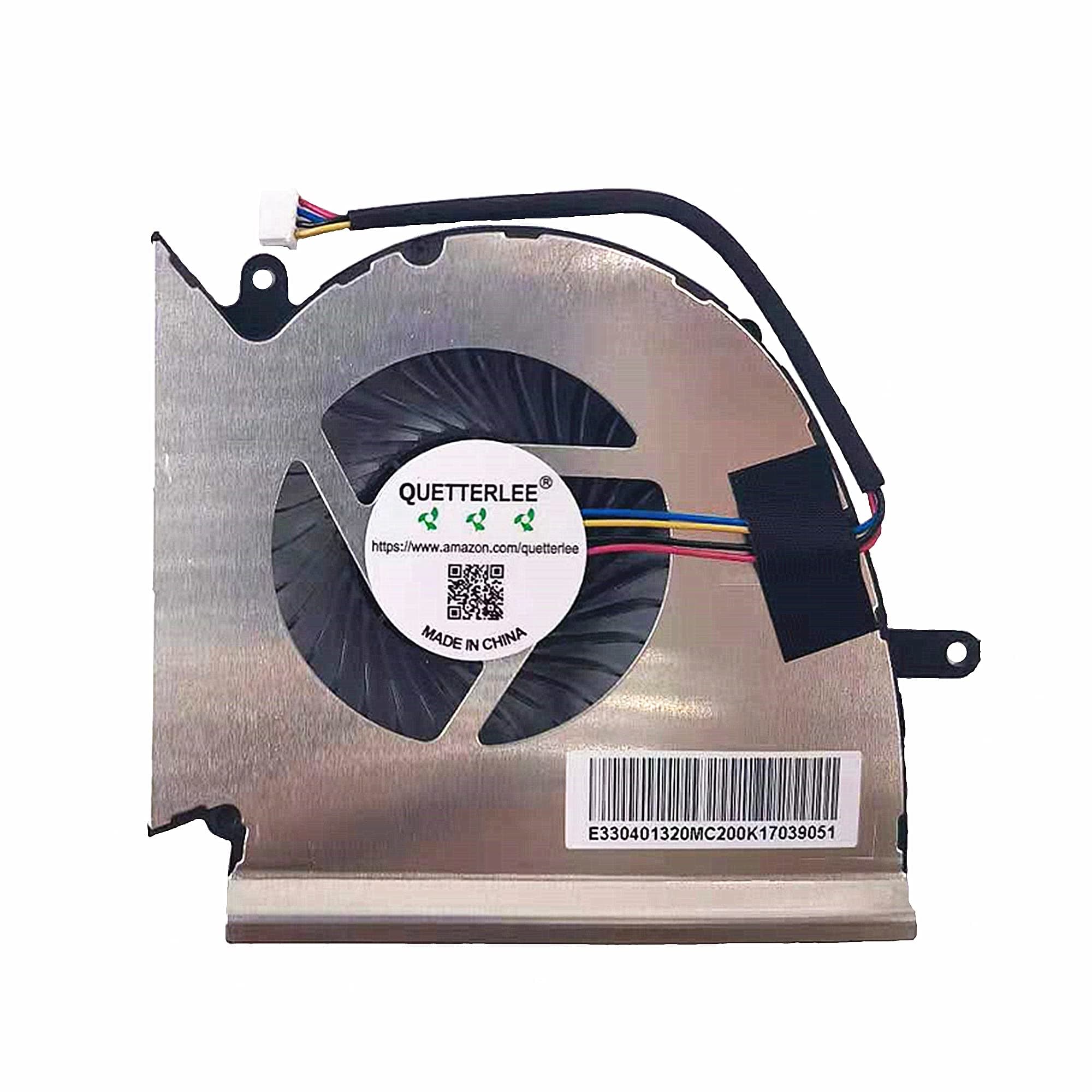 QUETTERLEE Replacement GPU Cooling Fan for MSI GE75 GP75 Series Fan PAAD06015SL N414 Fan