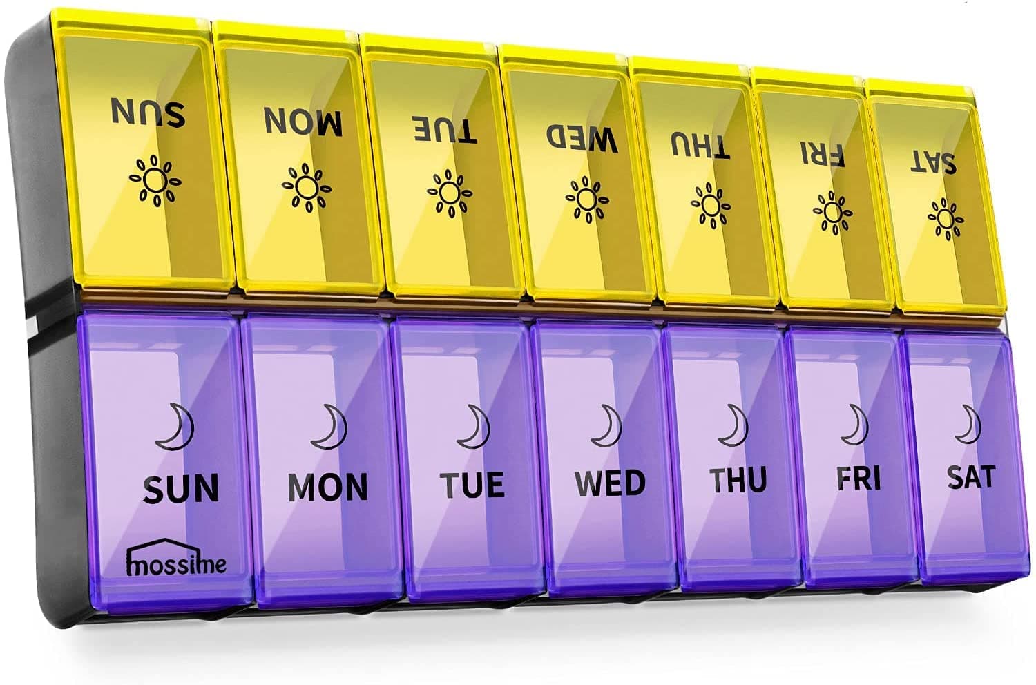 XL Large Daily Pill Organiser 2 Times a Day,