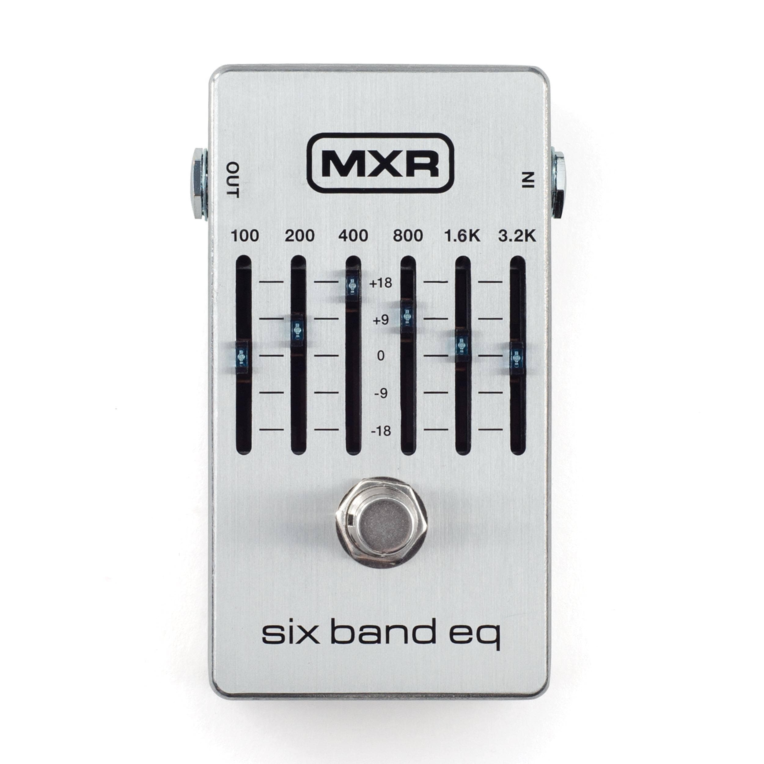MXR M109S Mxr 6B Equalizer, Silver