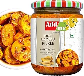 Tender Bamboo Shoots Pickle 500G Kacche Bans ka Achar Glass Pack