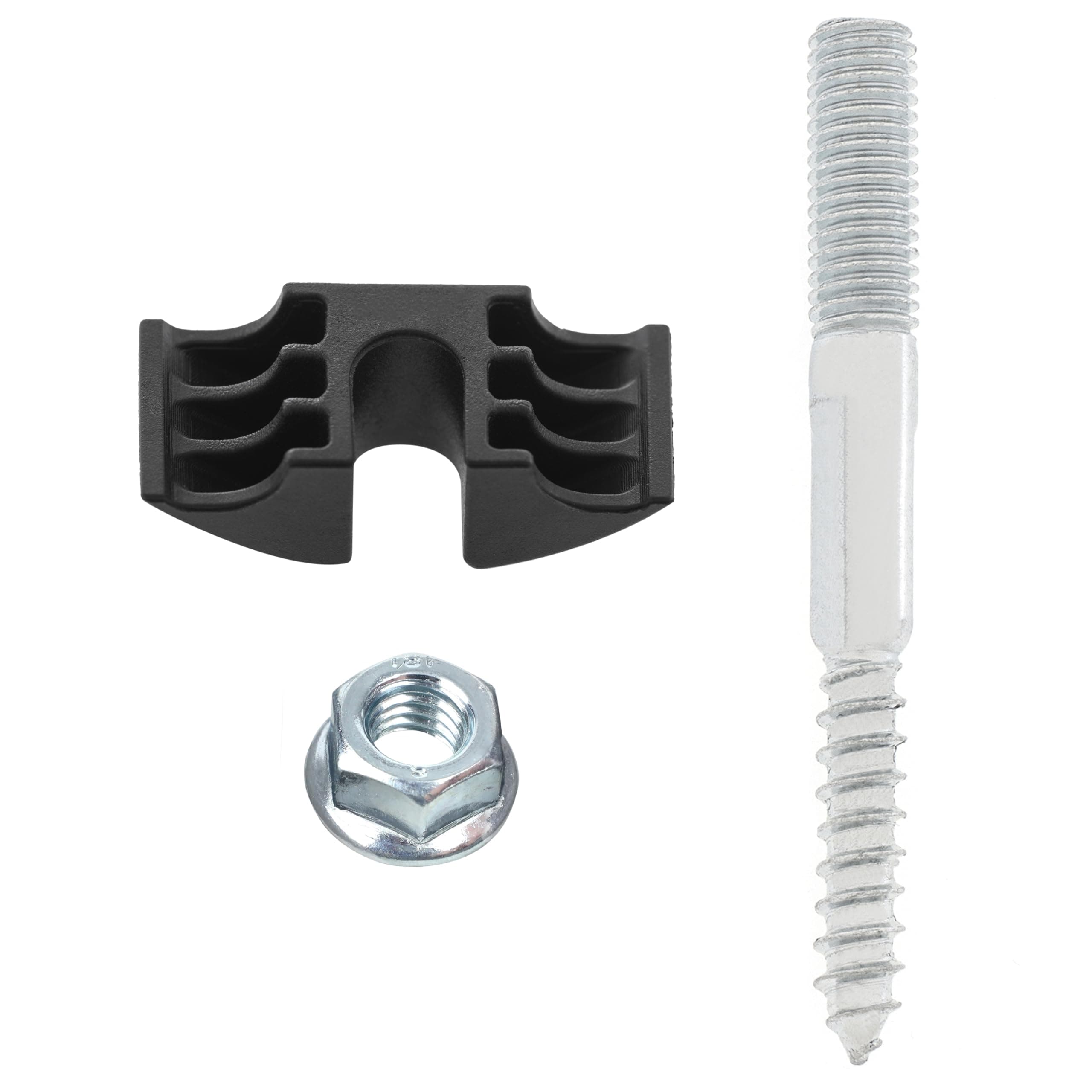 Spare Hardware PartsMALM Headboard Bed Frame Parts Combo Pack (Replacement for IKEA Part #122998 + 114254 + 114334) (Pack of 4)