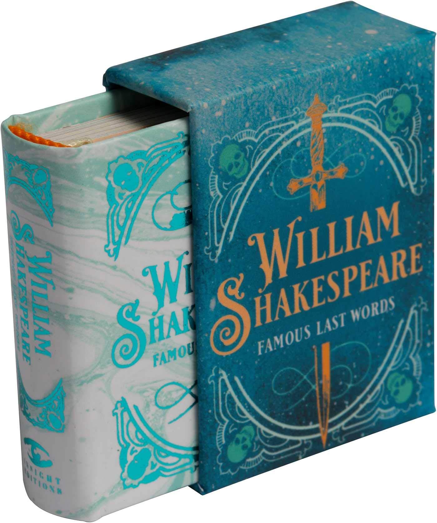Simon & Schuster William Shakespeare: Famous Last Words: Tiny Book