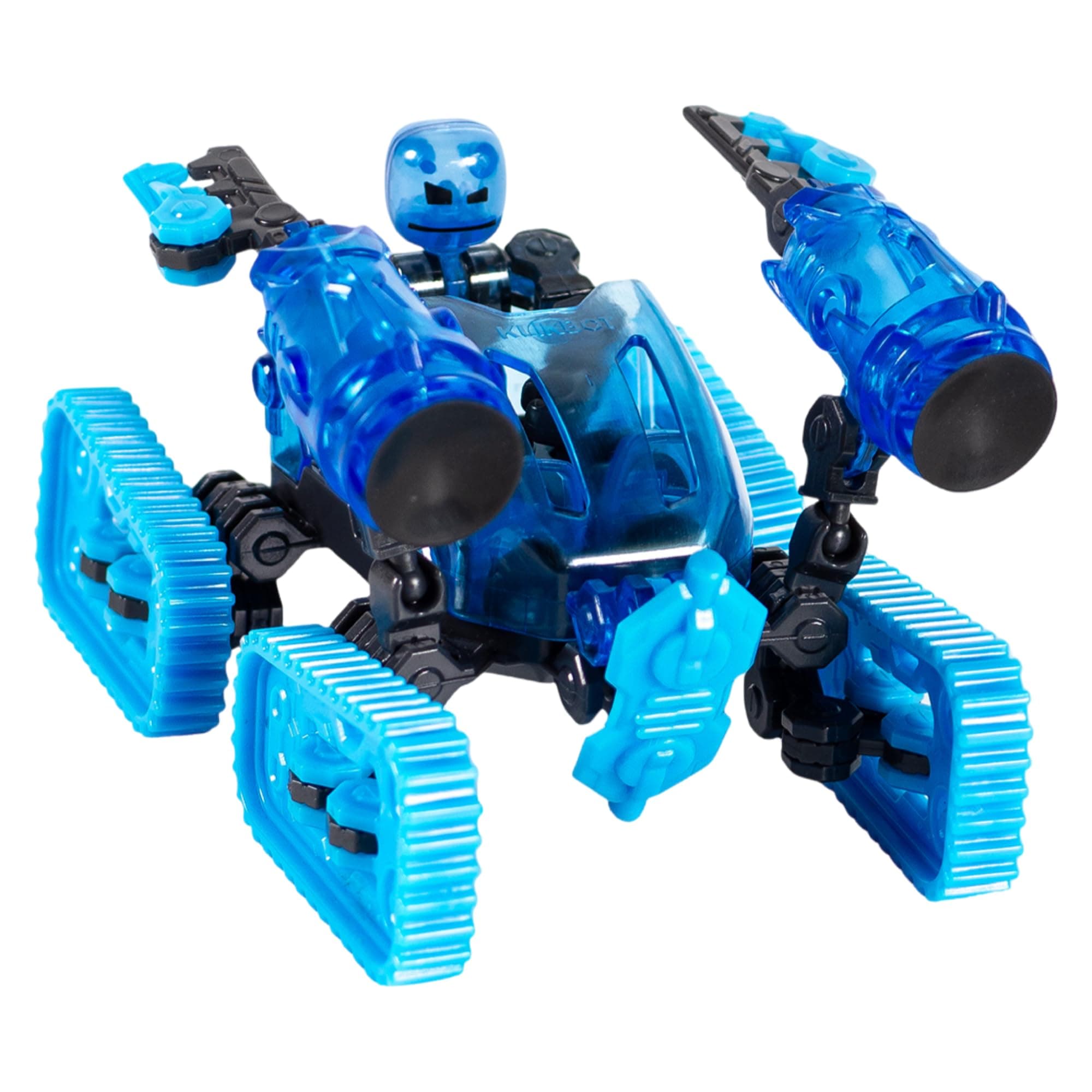 Klikbot Megabots - Create Stop Motion Animation, for Ages 8 and Up - Trailblazer (Blue)