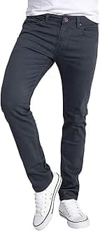 Men's Slim Fit Skinny Stretch Comfy Jeans Denim Pants