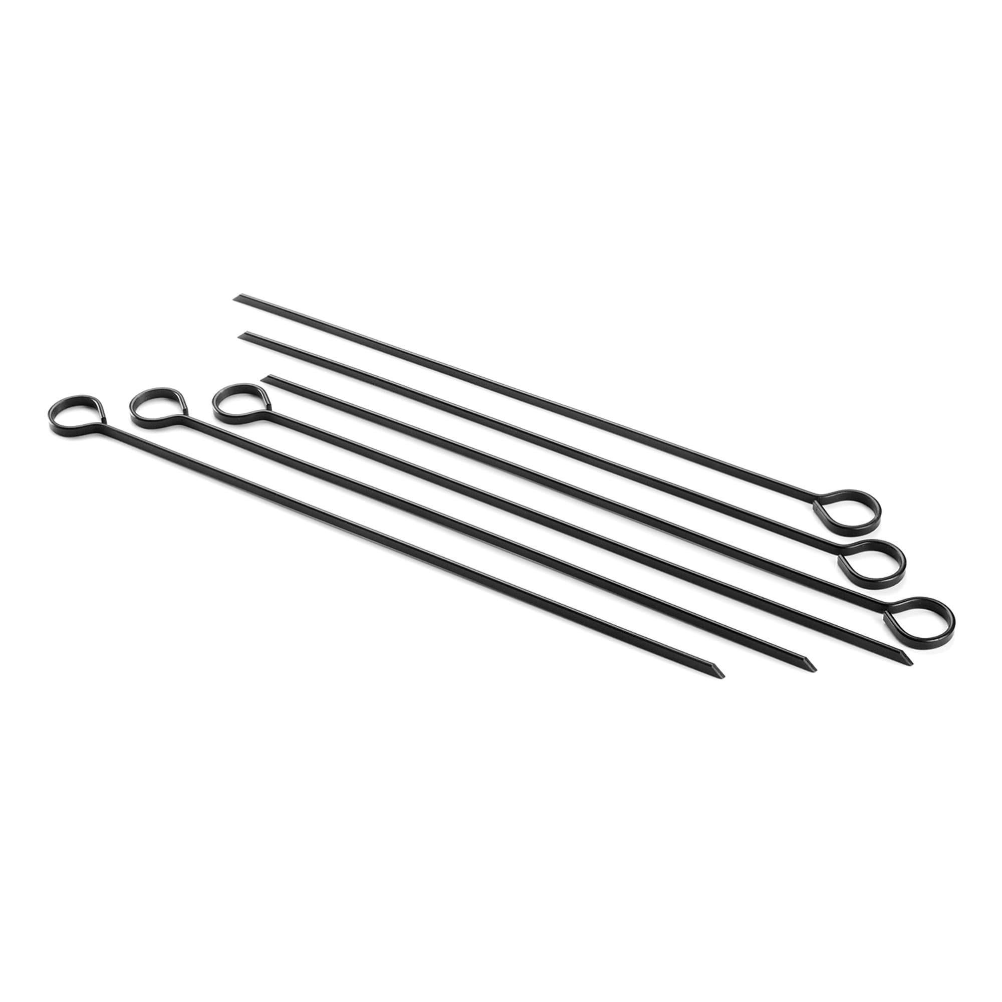 Outset Grill Skewers, Set of 6 Non-Stick BBQ Skewers