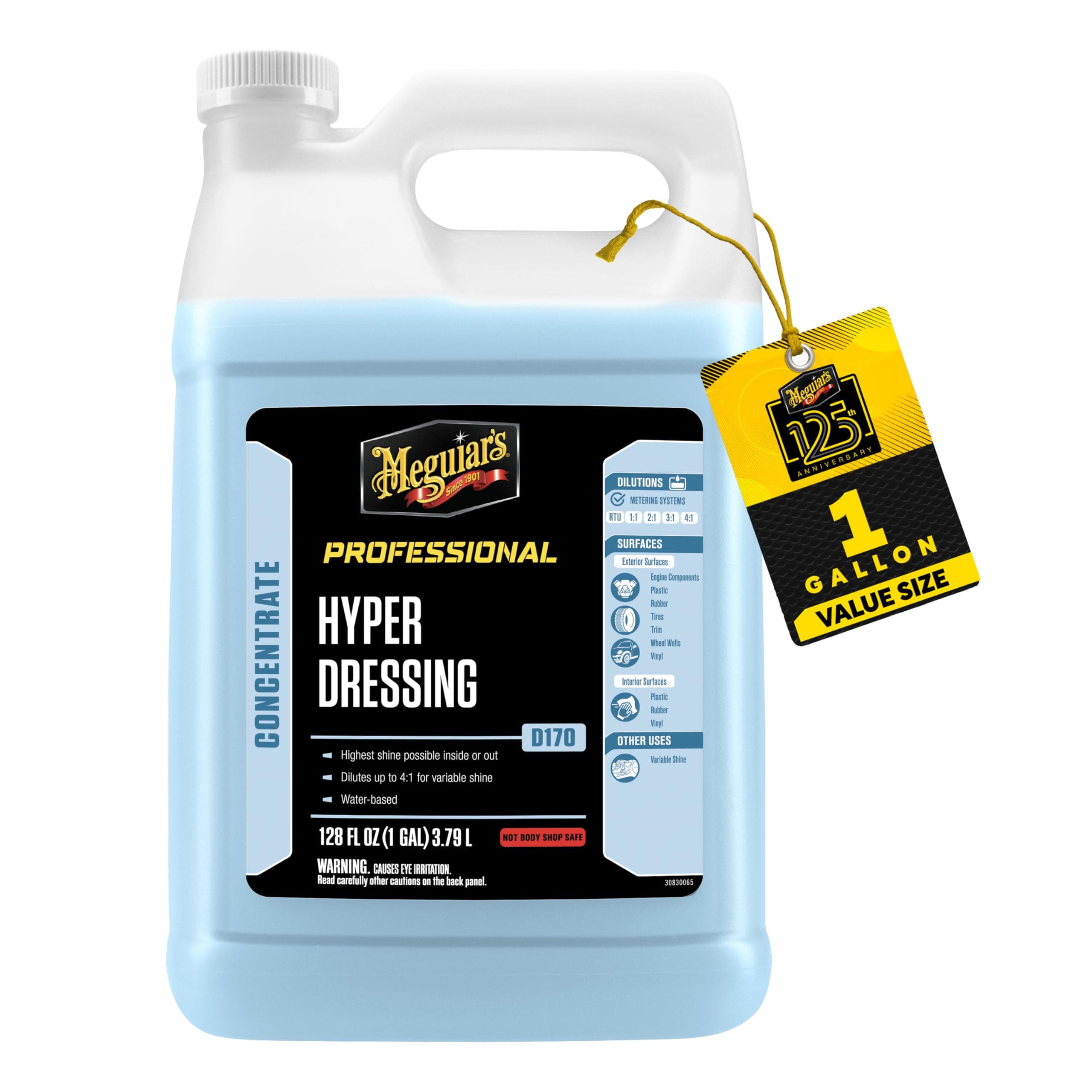 D17001 Hyper Dressing - 1 Gallon – Give Your Car’s Trim Pieces the Best Shine & Gloss