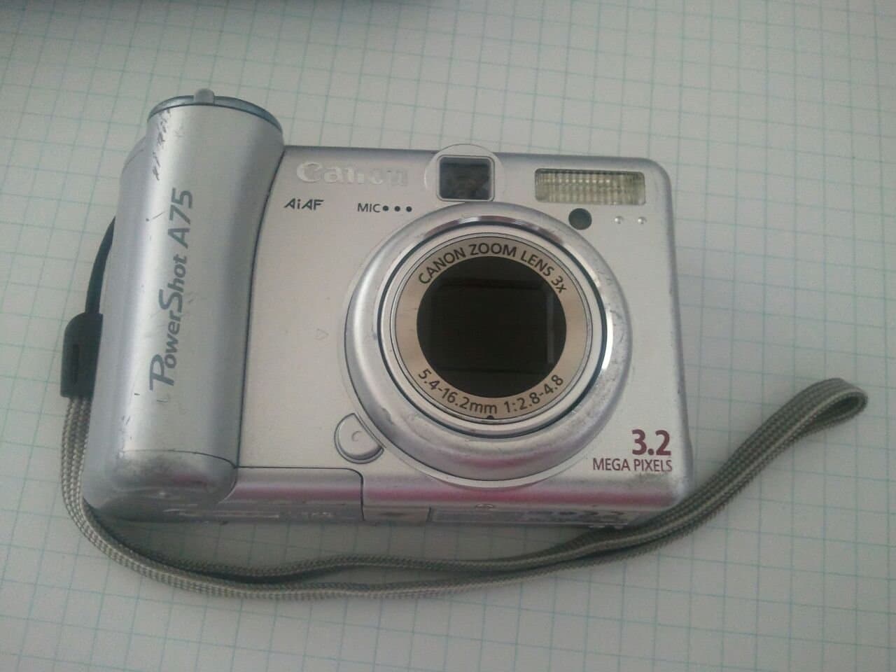 Canon PowerShot A75 3.2MP Digital Camera with 3X Optical Zoom (OLD MODEL)